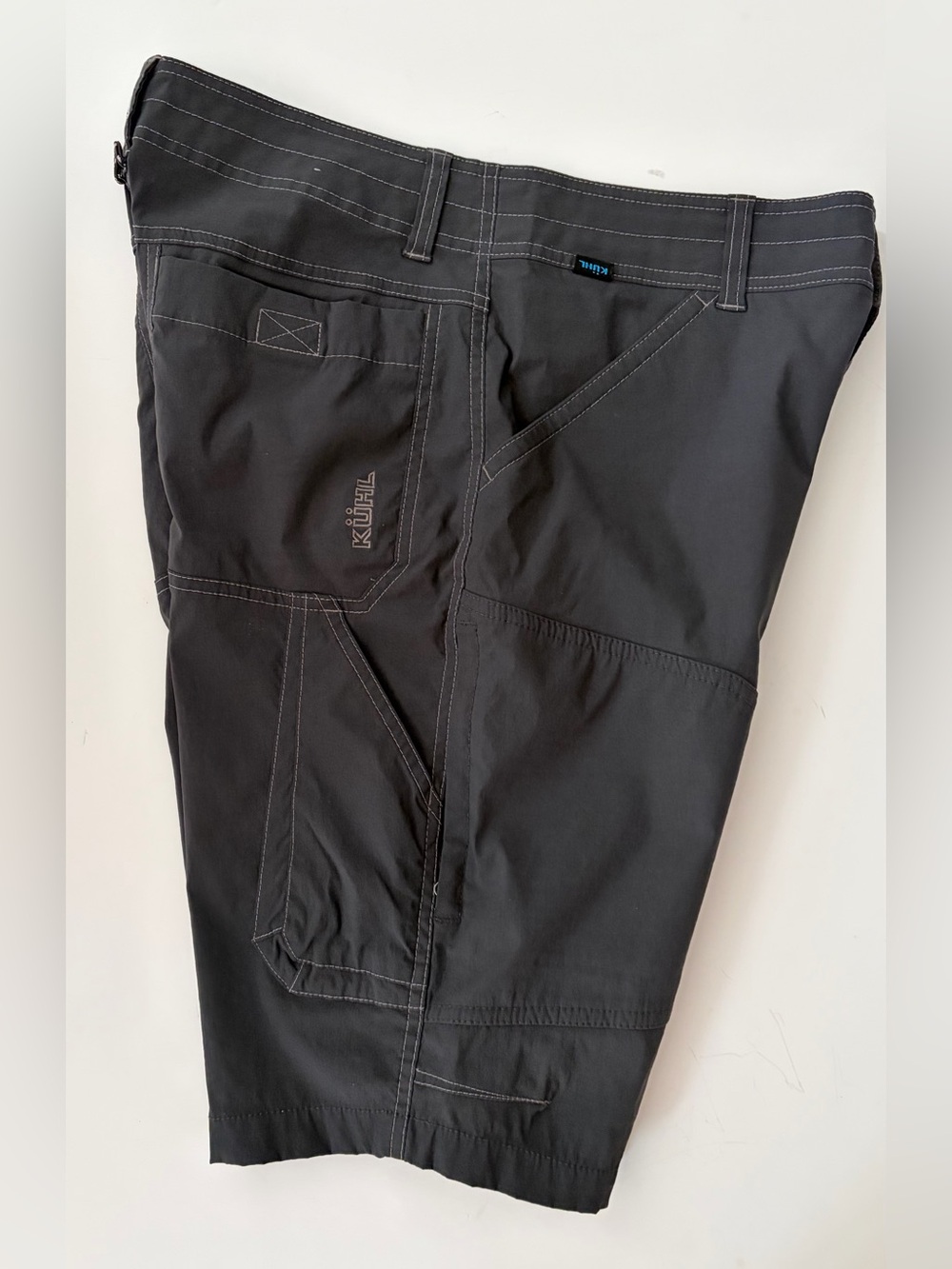 Kuhl Men’s Shorts Renegade Hiking Shorts Carbon Color 11" Inseam size 32 - Picture 3 of 16